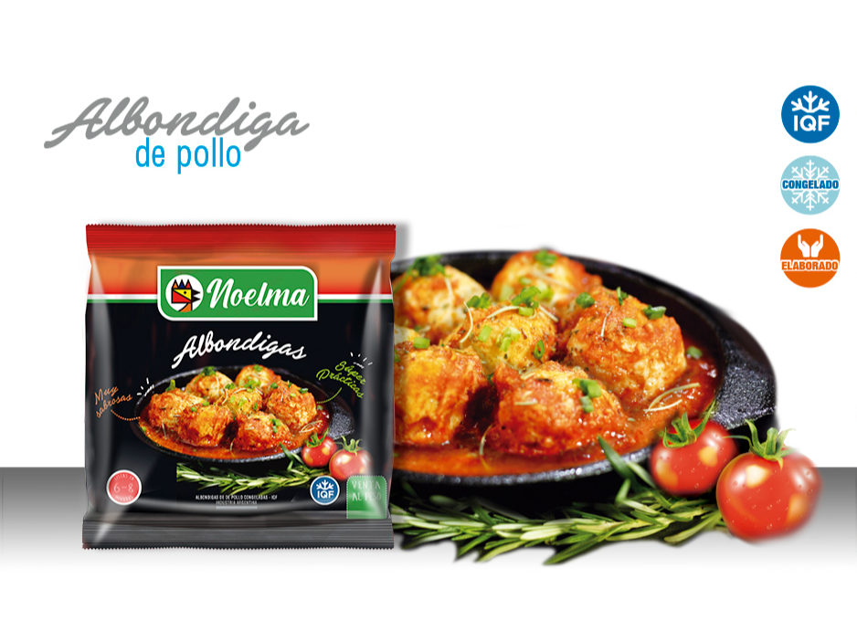 Albóndigas de Pollo Noelma x 12Kg