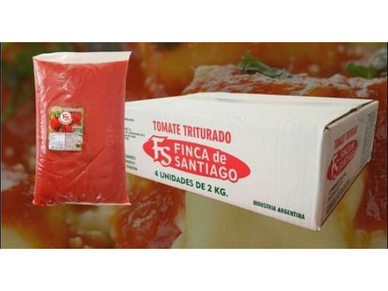 Tomate Triturado 4b*2Kg Finca Santiago - Finca de Santiago