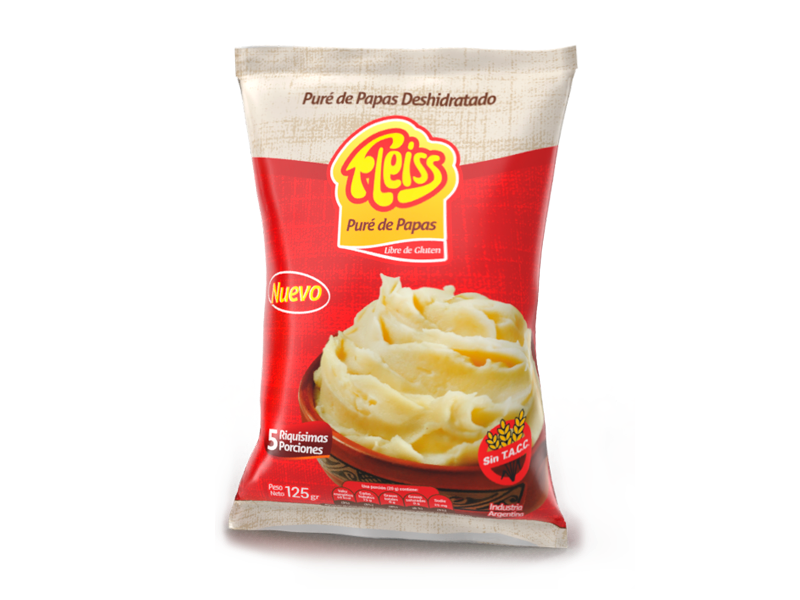 Puré de papas FLEISS (15Unx125grs)