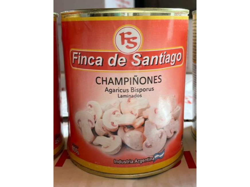 Champiñones Laminados x 850grs Finca de Santiago - Finca de Santiago