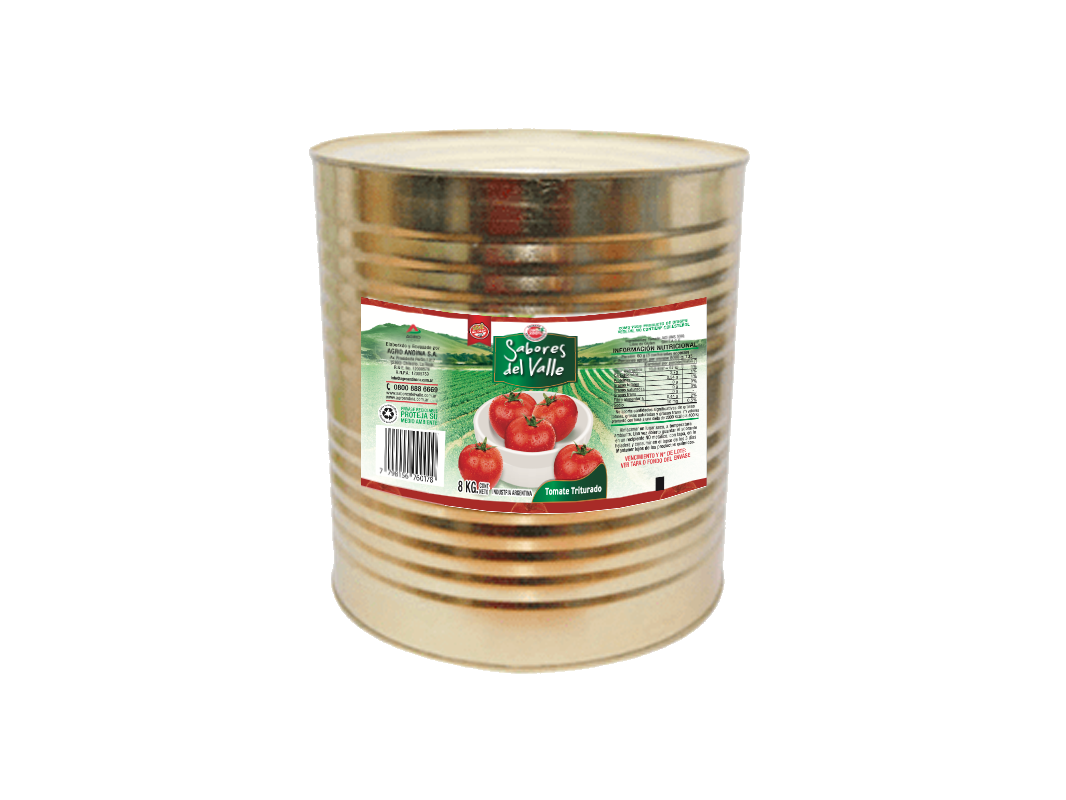 Tomate Triturado Lata x 8 kg - SDV