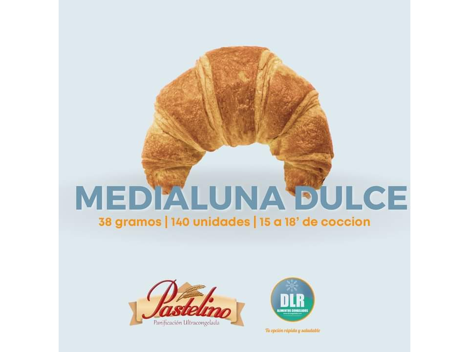 Medialuna c/manteca pref. (Caja*140u de 40g c/u/)