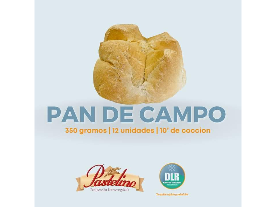 Pan de Campo pre-cocido (12 un, x 350grs)