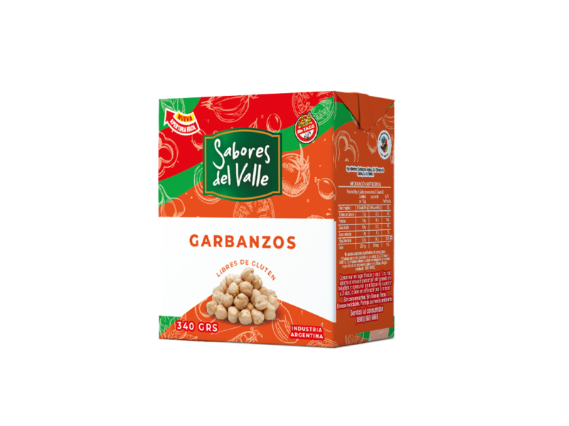 Garbanzo Seco Remojado x 340 gr (12u) - SDV