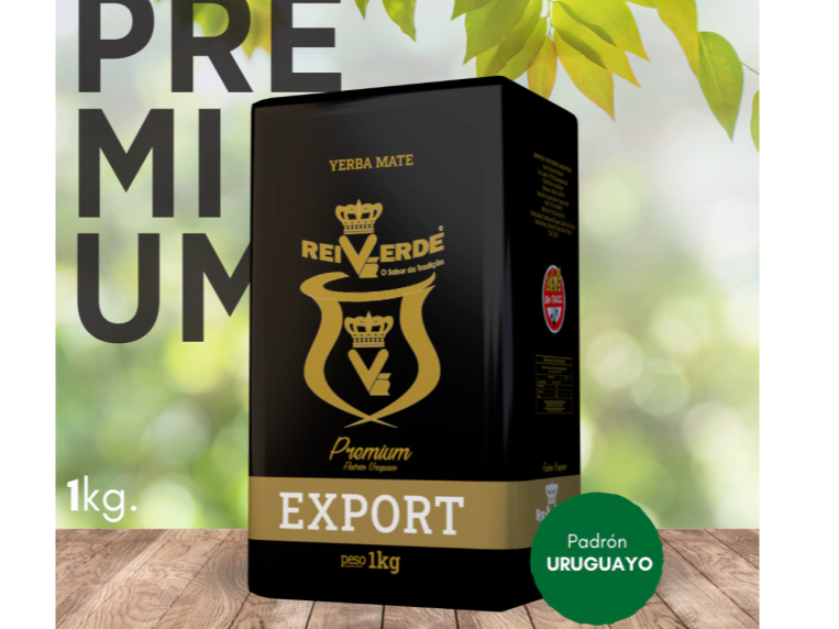 Yerba Mate Rei Verde Export Premium x 1kg (5 uni)