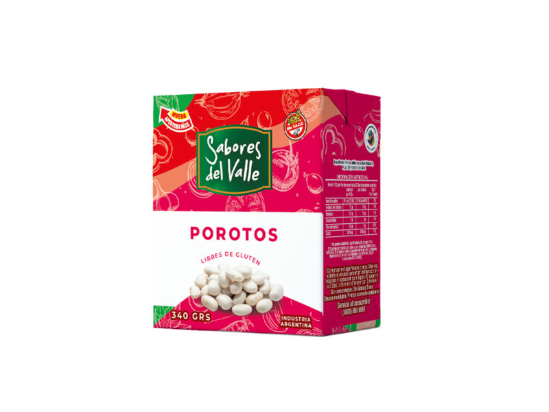 Porotos Secos Remojados x 340 gr (12u) - SDV