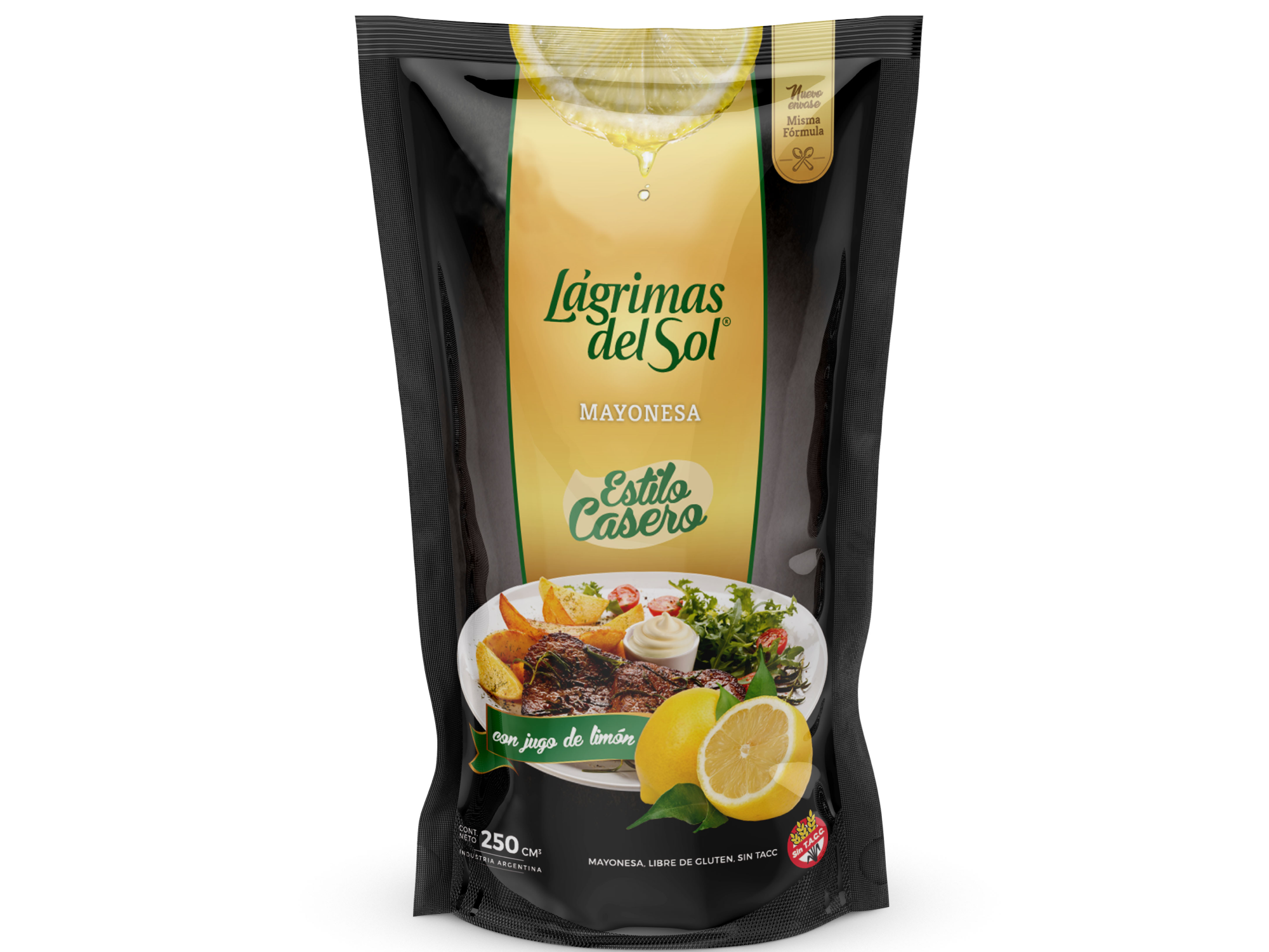Mayonesa Estilo Casero 24x250 ml Lágrimas del Sol