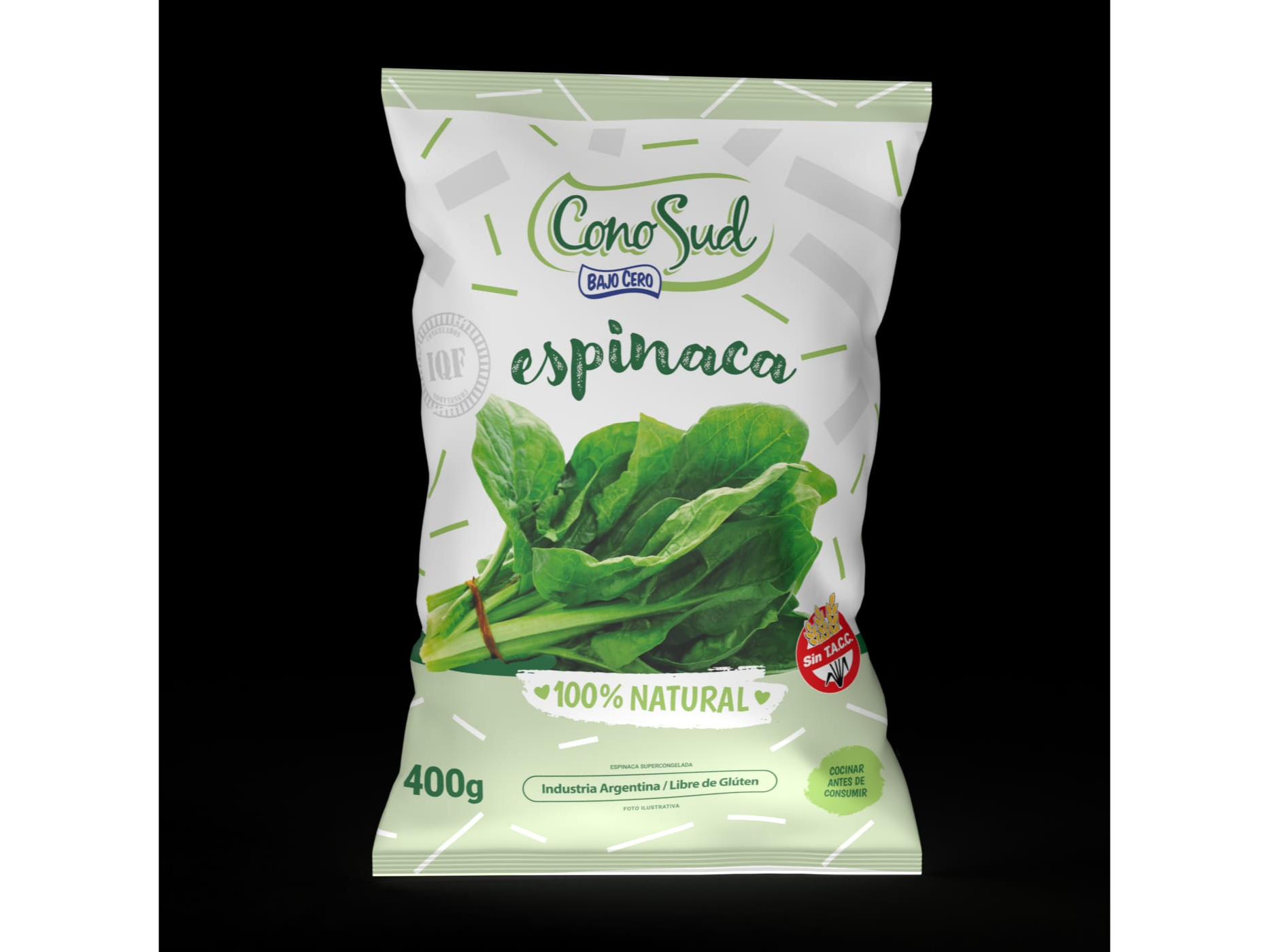 Espinaca IQF 4 Kg (10x400gr)