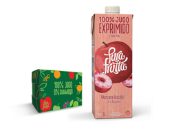 Jugo 100% Expr. Pura Frutta Manzana Kissabel 1000 ml 8u - Pura Fruta