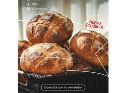 Pan de Masa Madre (12 un x 300grs)