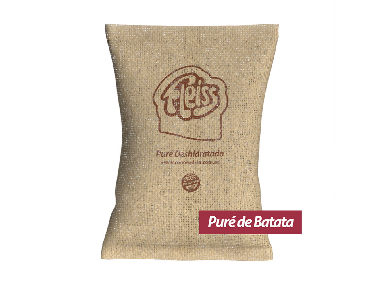 Batata Deshidratada en copos Bolsa de 1.5 Kg