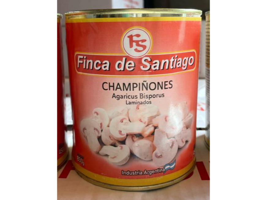 Champiñones Laminados x 850grs Finca de Santiago - Finca de Santiago