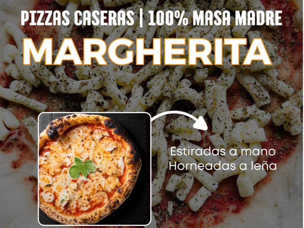 Pizza Felicitá Grande Margherita 8p-850grs x 5 UNIDADES