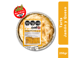 Tarta Jamón y Queso (250 grs.) x 5 UNIDADES.-