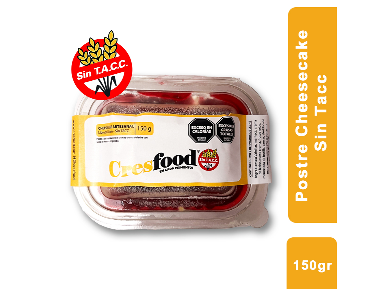 Cheesecake (150 grs.) x 5 UNIDADES.-