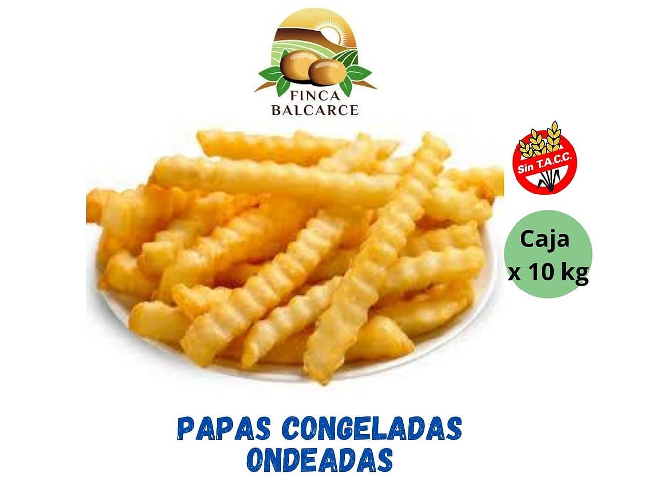 Papa Crinckle 4x2,5Kg - Finca Balcarse