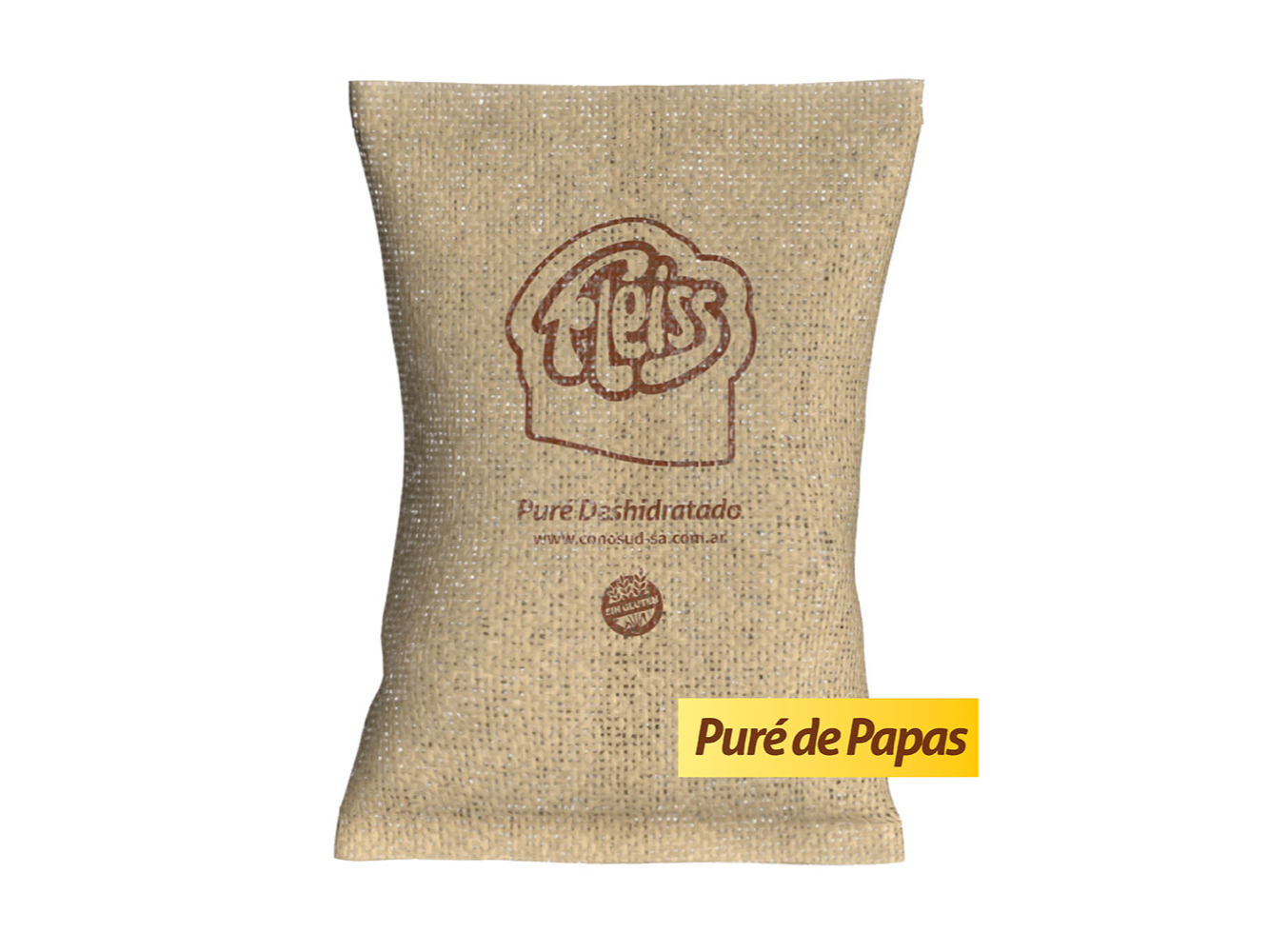 Puré de papas en copos bolsa 1.5 Kg