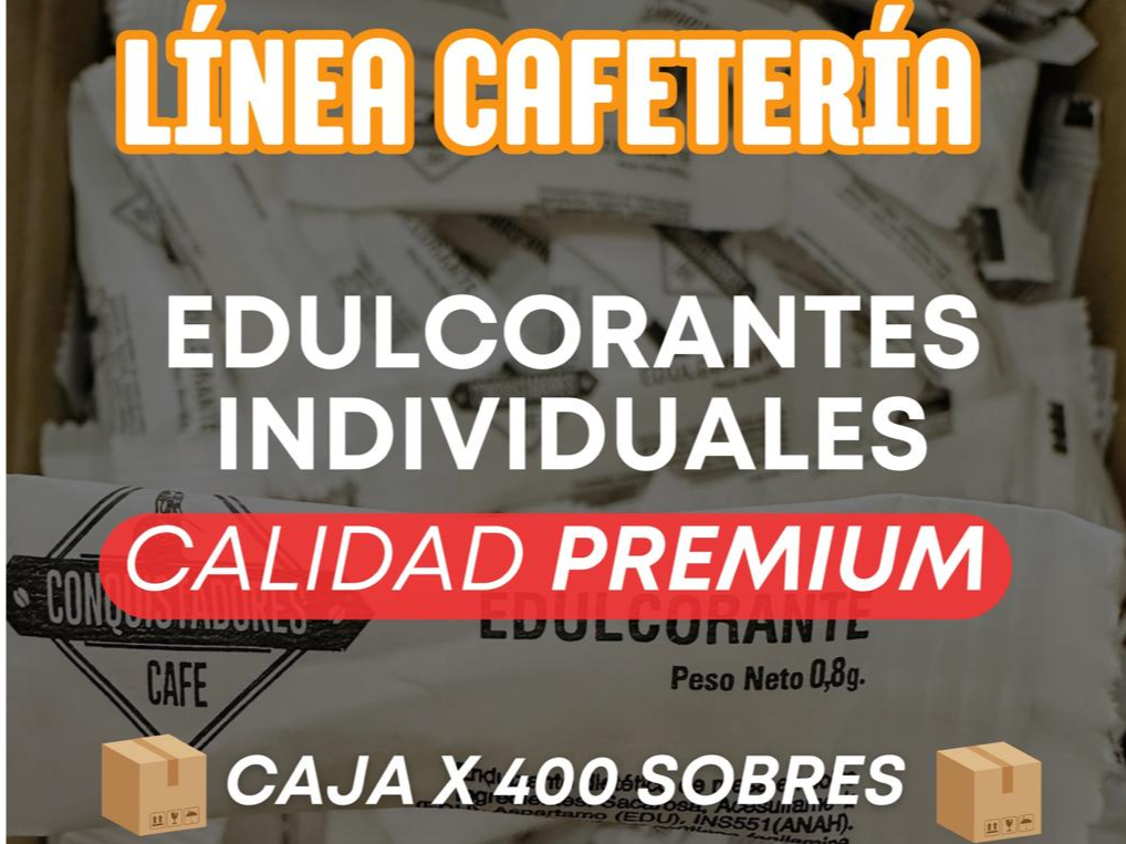 Edulcorante (400 sobres de 0.8 gr c/u)
