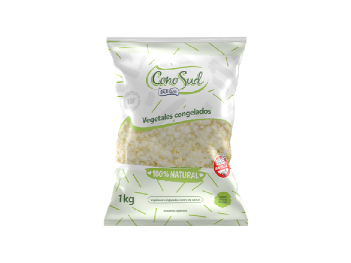 Cebolla en cubos IQF 5 Kg (5x1Kg) - CONOSUD SA