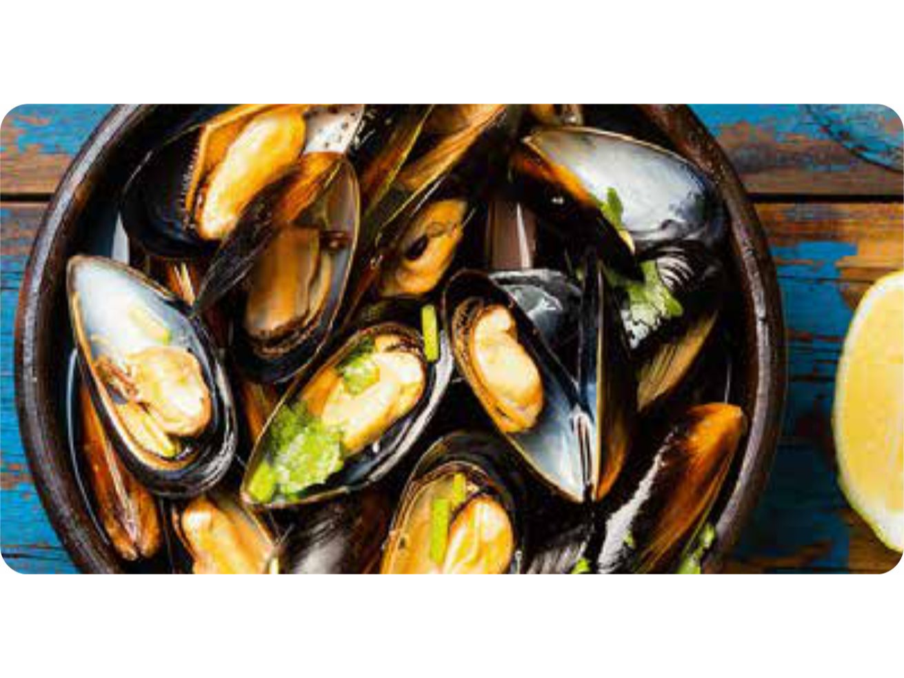 Mejillon Media Valva x 1 kg (Mínimo de compra 2 Kg)