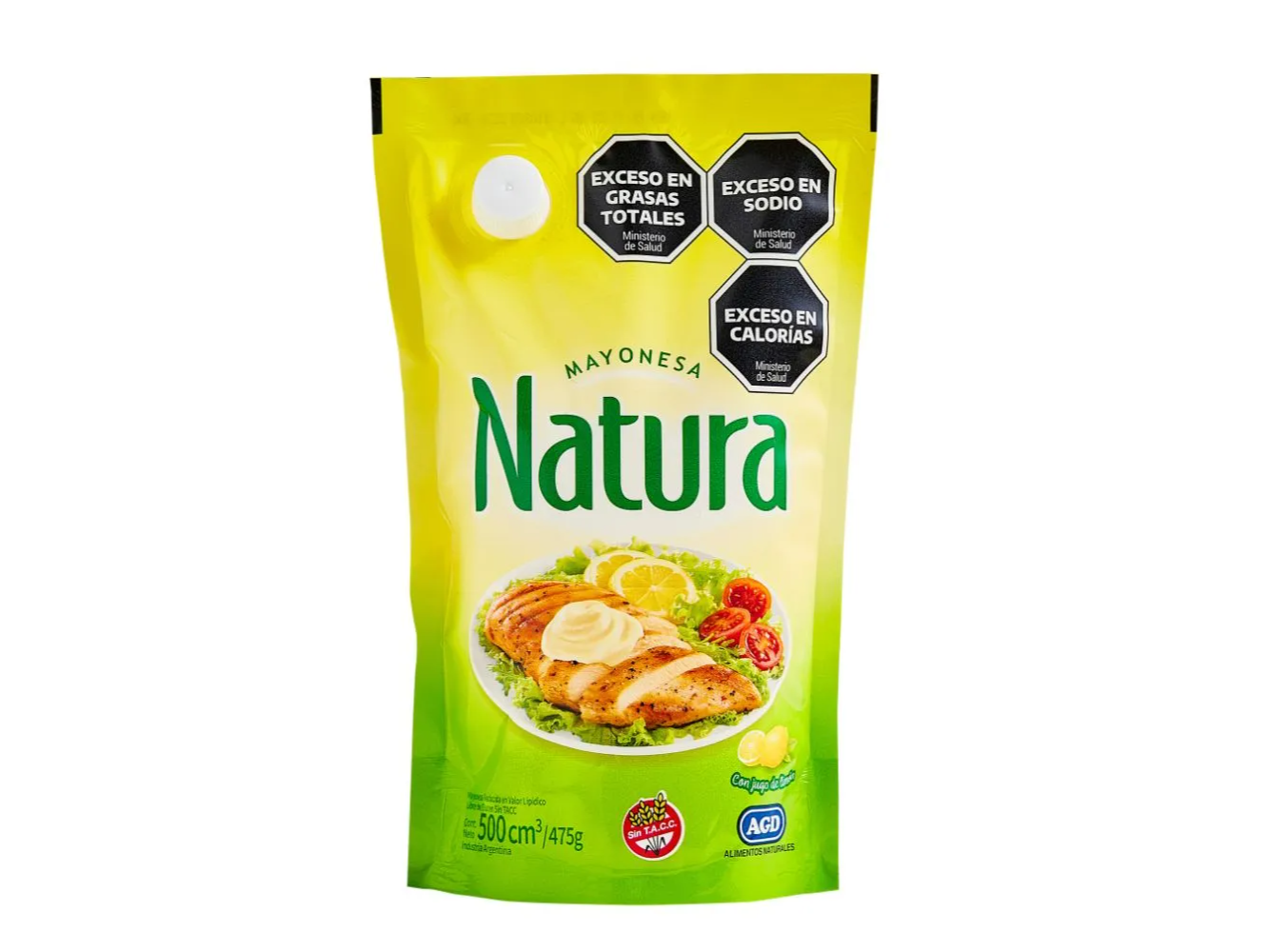 Mayonesa Natura 12 uni x500 CC DP -