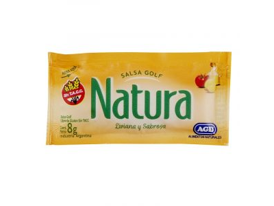 Salsa Golf Natura 8gr (x192un.)-PEDIR CON ANTICIPACION