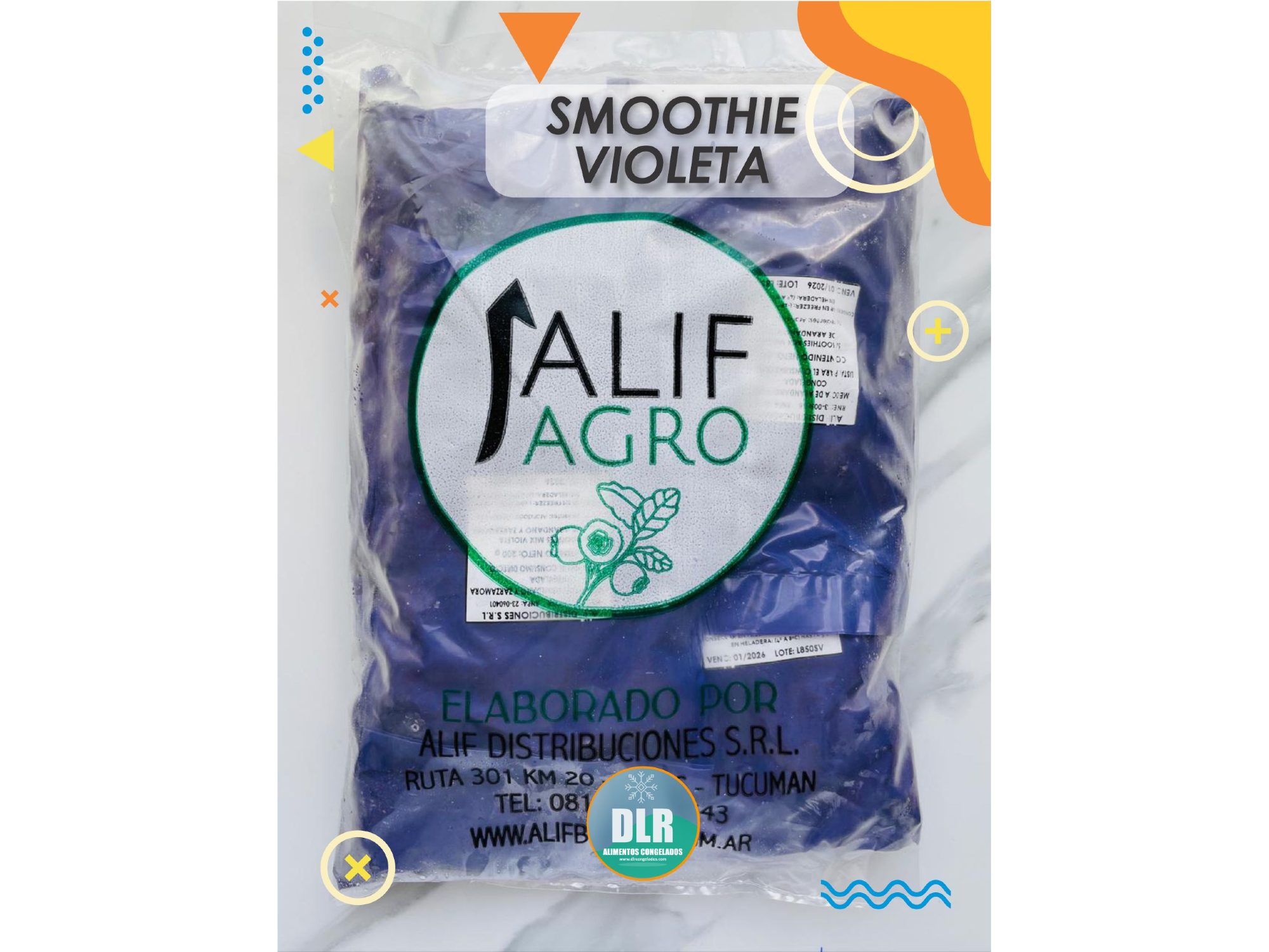 Smoothie Violet (Ara/Zarl) x 5 Kg.