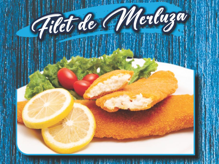 Filet de Merluza Rebozado x 4 kg Vidal