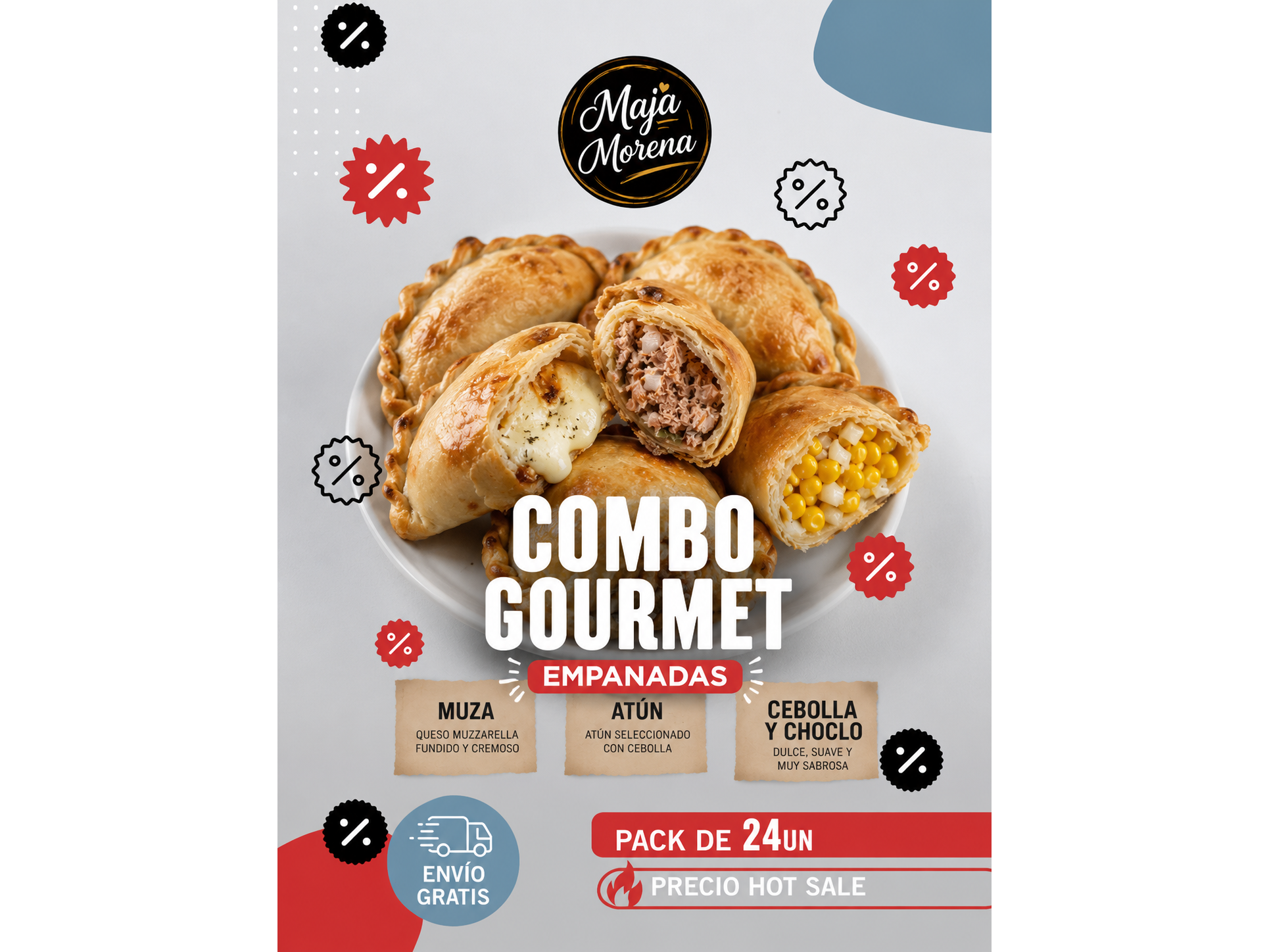 Especial Gourmet 24 Empanadas x 24 un.