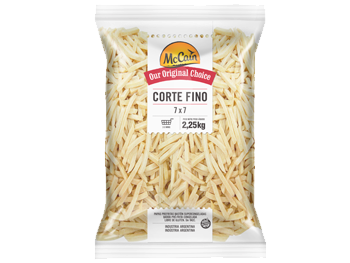 Papa Corte Fino x 8b.2.25kg 18KG - McCain