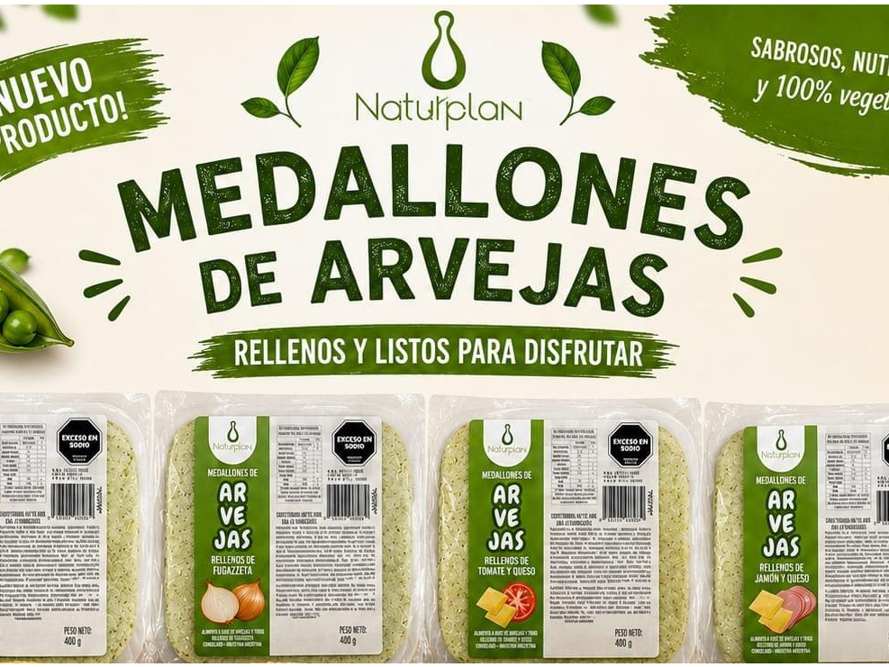 Milanesas de Arveja Mixtas Naturplan DTO SOLO EFT