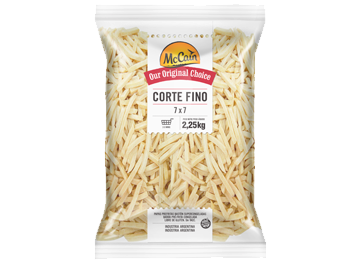 Papa Corte Fino x 8b.2.25kg 18KG - McCain