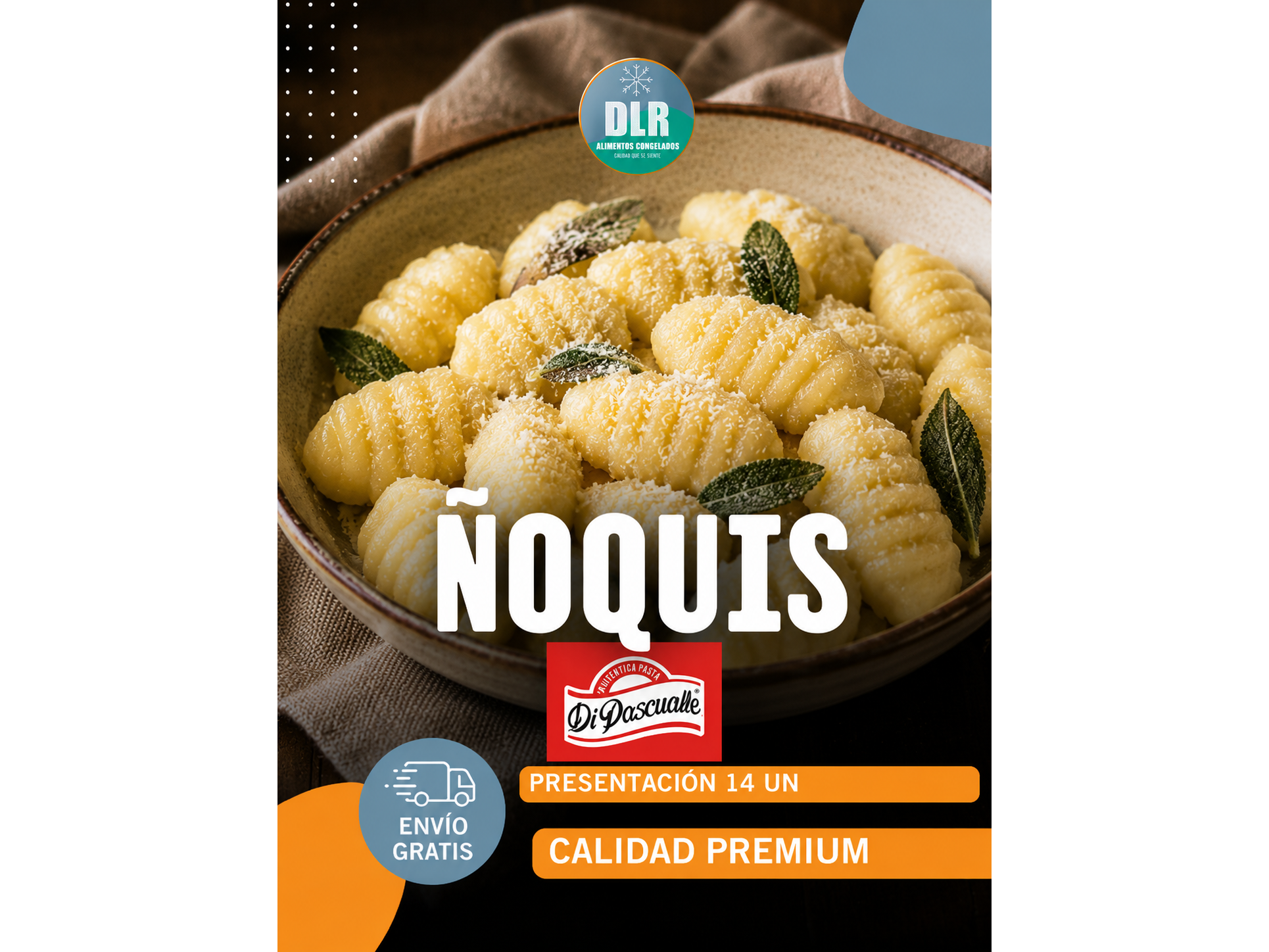 Ñoquis x 500 Grs.