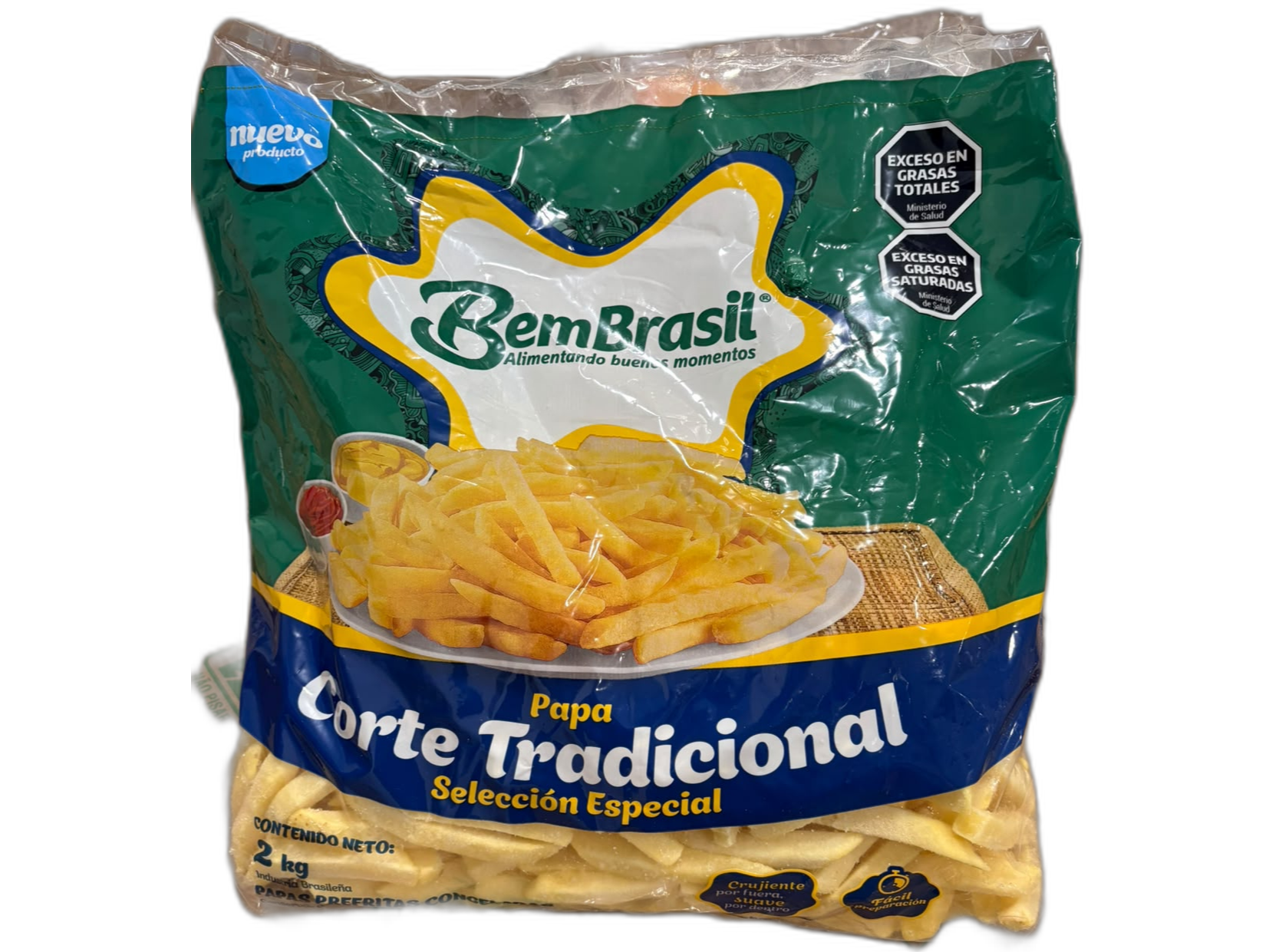 Papa Tradicional Bastón 14 kg (7b*2kg) BemBrasil Grangys