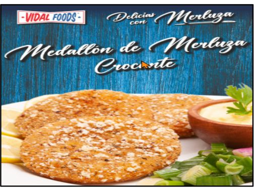Medallones de Merluza Crocante Pre-Fritos a las Finas Hierbas