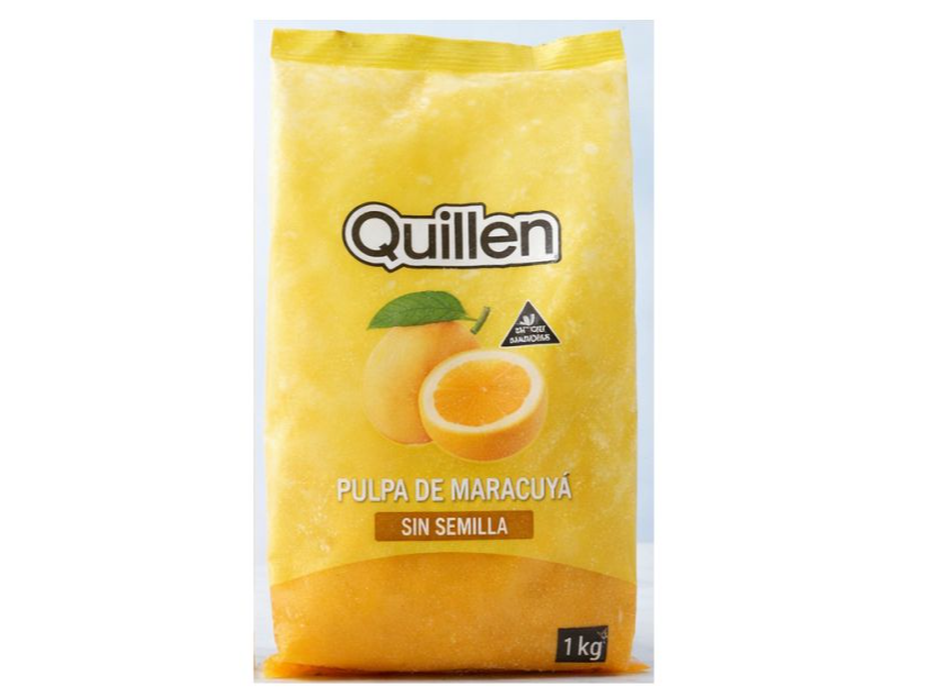 Maracuyá SIN semillas Quillen x 1 Kg