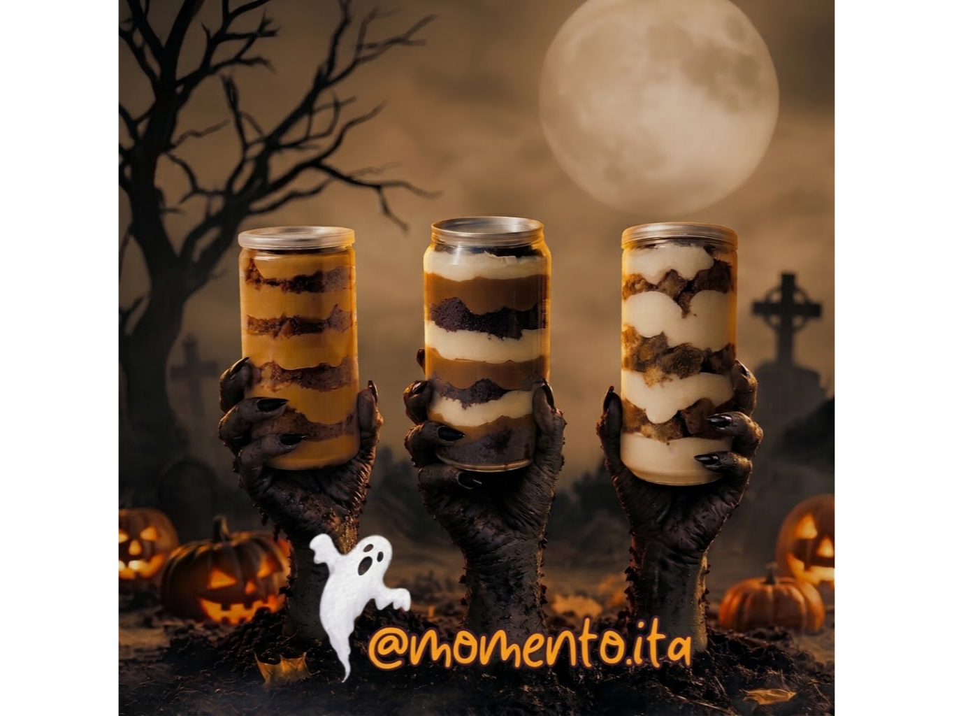 Postres en Lata edición especial Halloween