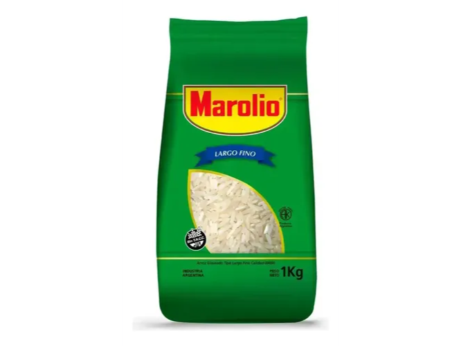 Arroz largo fino Marolio 1 kg