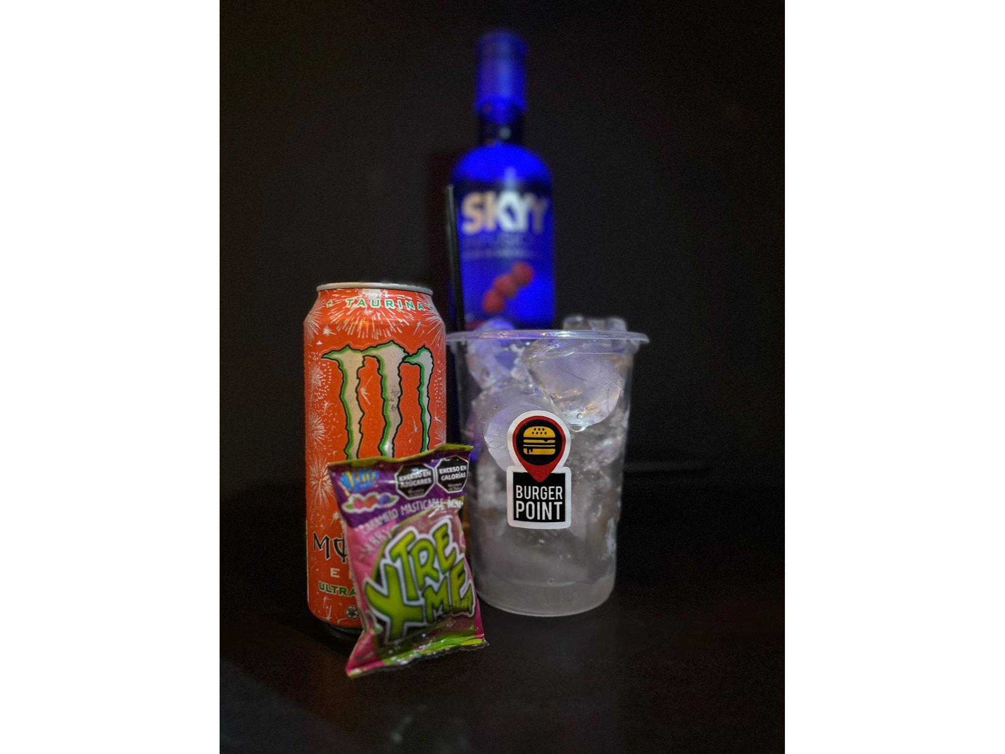 SKY RASPBERRY + MONSTER SANDIA + GOMITAS