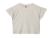 Remera con volado - Negro