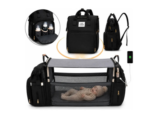 B04 Mochila maternal cuna