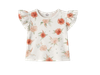 Remera floreada - Rosa