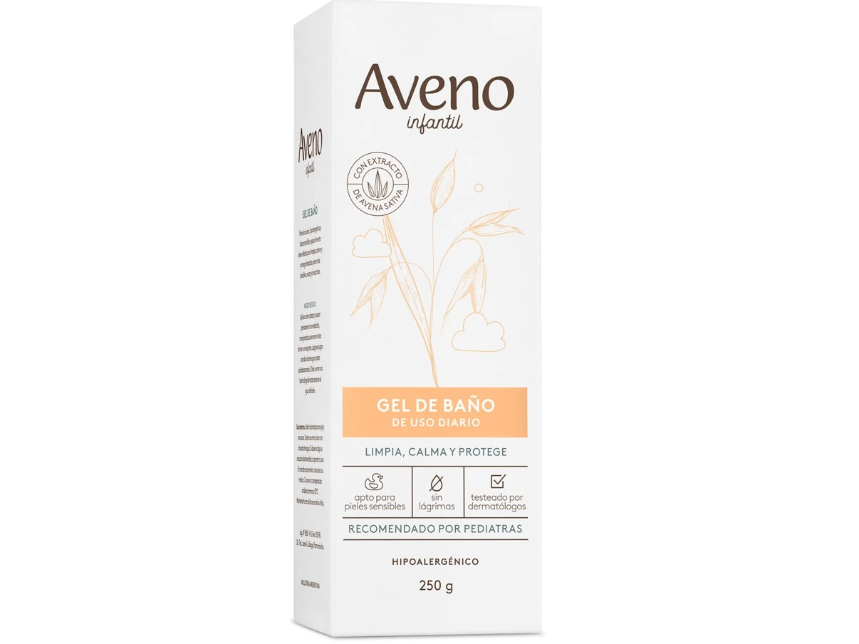 AVENO INFANTIL GEL DE BAÑO X250ML