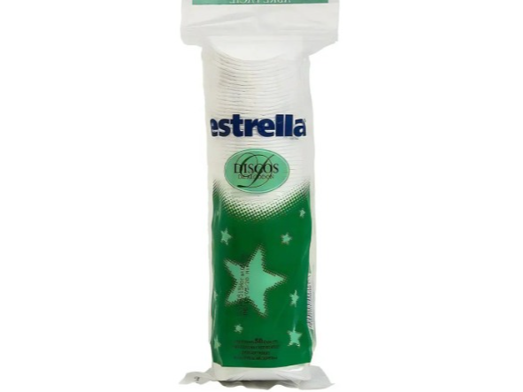 ESTRELLA CLASICO DISCOS DESMAQUILLANTES X80