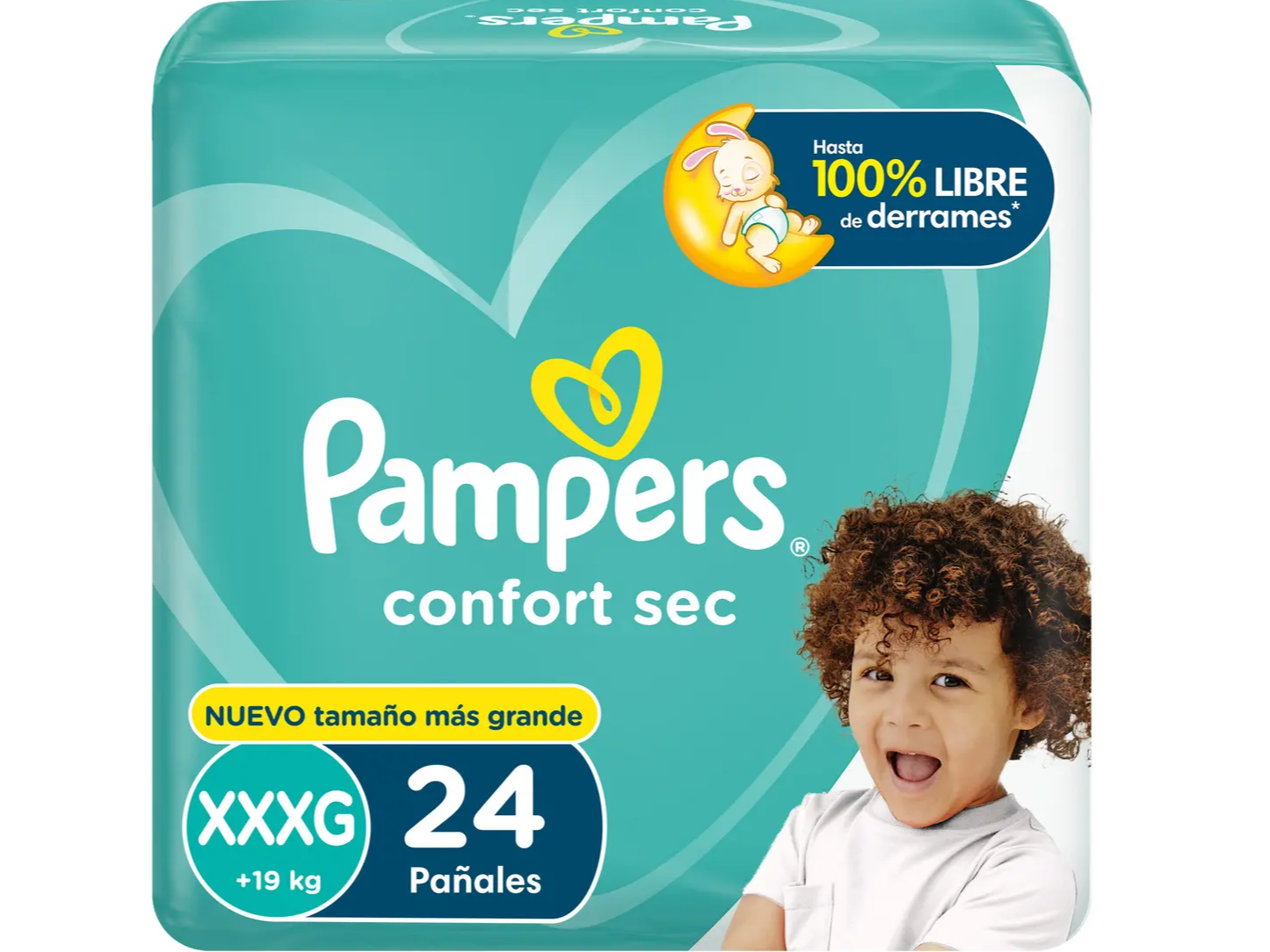 PAMPERS CONFORT SEC XXXG X24
