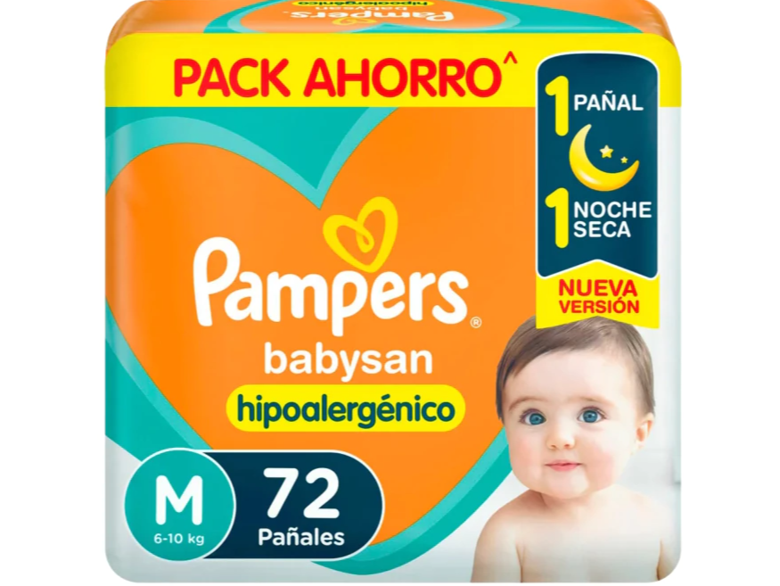 PAMPERS BABYSAN M X72