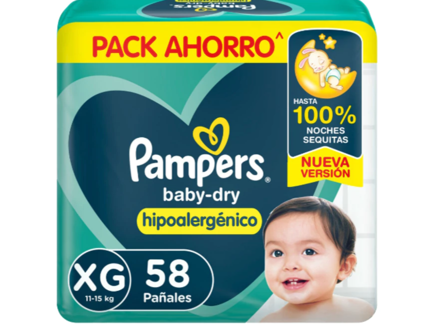 PAMPERS BABYDRY XG X58