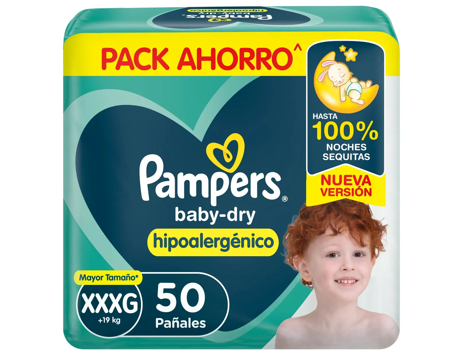 PAMPERS BABYDRY XXXG X50