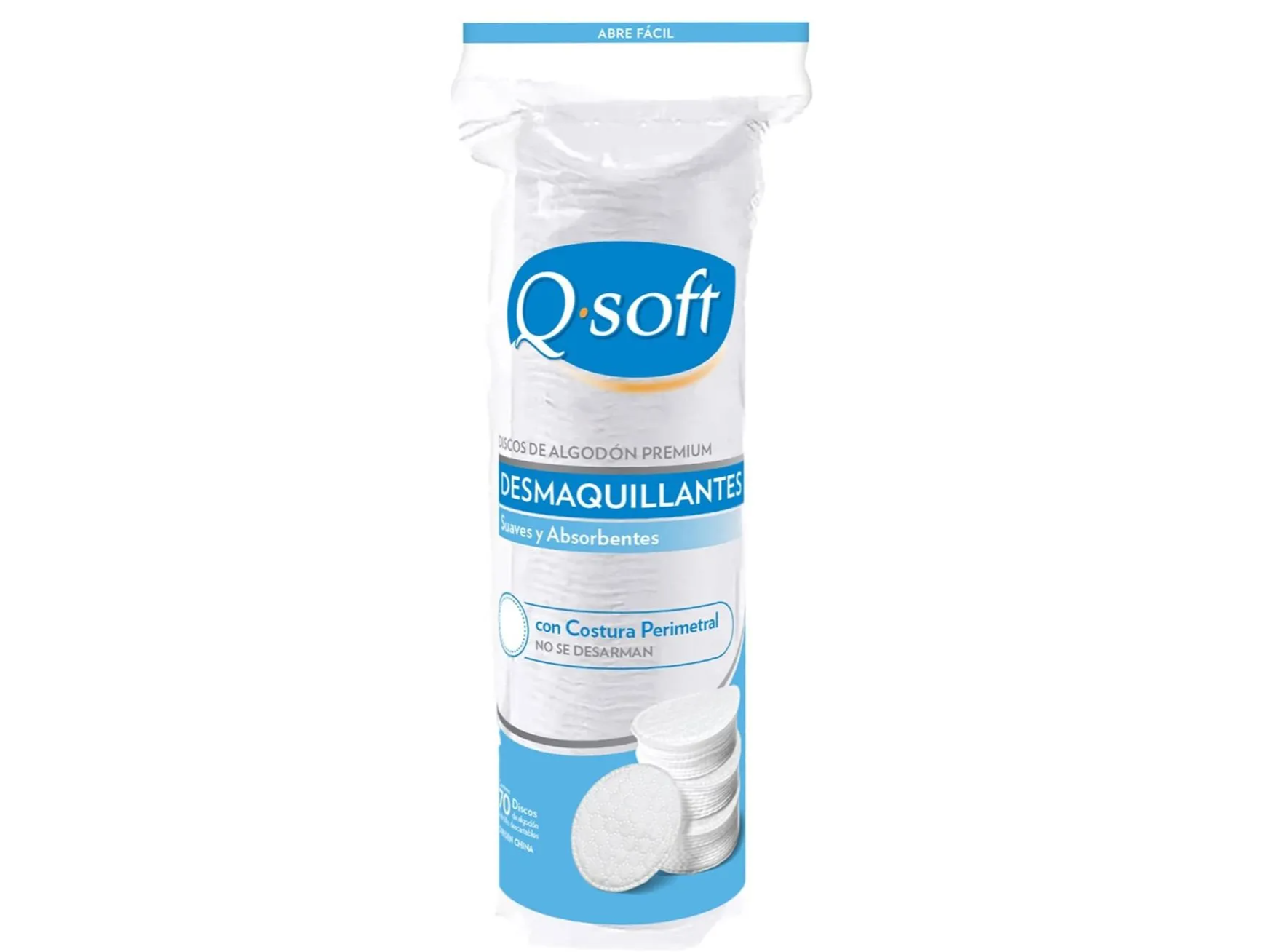 Q-SOFT DISCOS DESMAQUILLANTES X70
