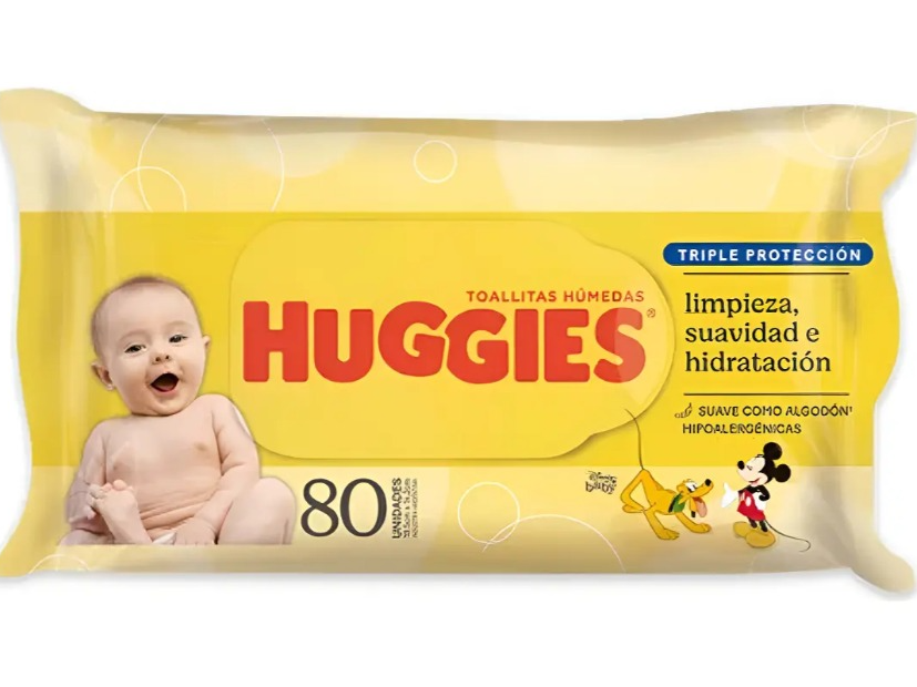 HUGGIES TRIPLE PROTECCION X80